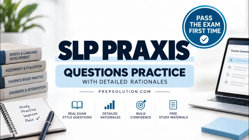 How to Use SLP Praxis 5331 Practice Questions to Ace Your Exam