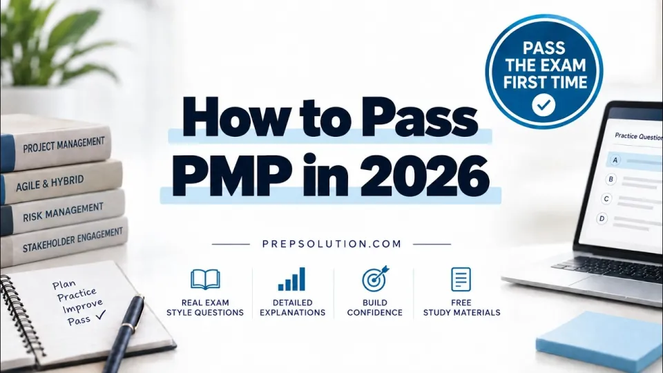 PMP Exam Prep Guarantees Confident Passing with Proven Study Strategies